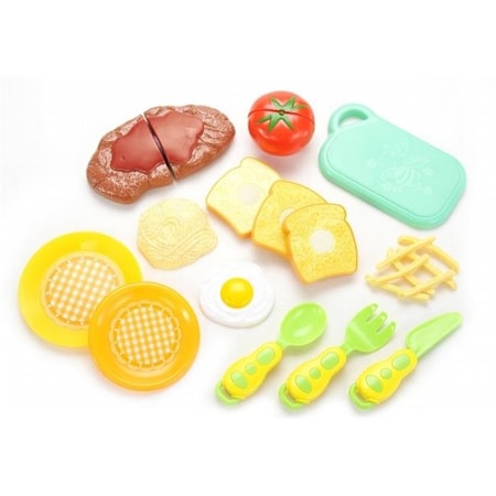 Snag-It AZ Trading & Import  Kitchen Fun Steak & Egg Dinner Cutting Food Playset SN38918